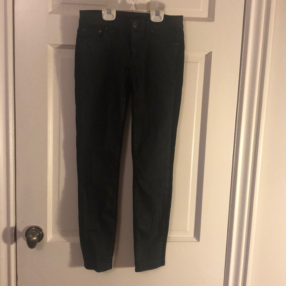 J Crew Toothpick 2 Tone Jeans